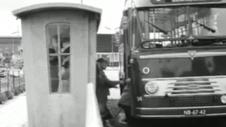 1960: Aanleg IJtunnel, met o.a. Weesperstraat voor verbreding, Amsterdam-Noord - oude filmbeelden