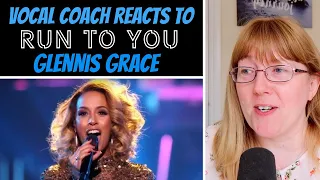 Vocal Coach Reacts to Glennis Grace 'Run to you' Ladies of Soul 2017