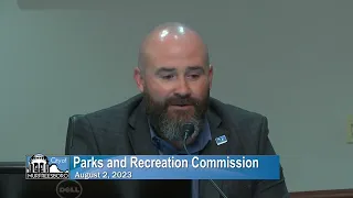 Parks and Recreation Commission - August 2, 2023