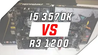 Core I5 3570K VS Ryzen 3 1200 Overclock 2020
