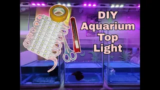 DIY Aquarium top light #STORIES07