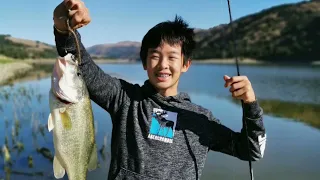 Coyote Lake Large Mouth Bass Fishing