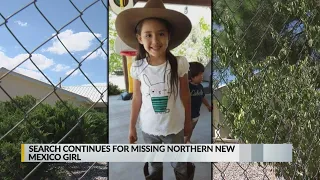 Search continues for missing northern New Mexico girl