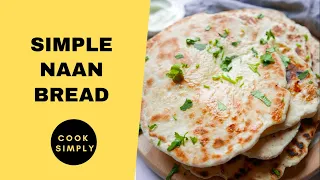 Simple 2-ingredient naan bread