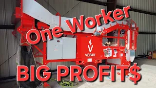 Next Level Firewood |  The VEPAK Firewood Packaging Machine