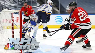 NHL Return-to-Play Exhibition: Blues vs. Blackhawks | HIGHLIGHTS | 07/29/20 | NBC Sports