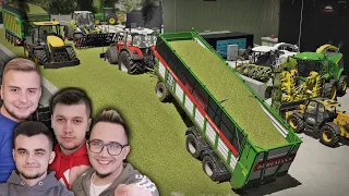 Kiszonka Na 2xSieczkarnie 🔥 "od Zera do Farmera" FS22 #347 😱 Ciężki Podjazd Na Pryzmę😍 MafiaSolec