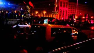 Разгон Евромайдана утром 30.11.13 ч.2