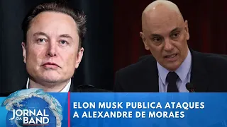 Ataques de Elon Musk a Alexandre de Moraes aumentam pressão no Congresso | Jornal da Band