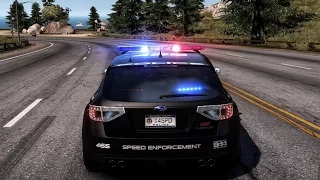 Need For Speed: Hot Pursuit - Subaru Impreza WRX STi (Police) - Test Drive Gameplay (HD) [1080p]