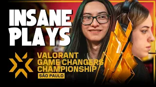 Insane PLAYS | Valorant GAME CHANGERS Championship 2023 São Paulo