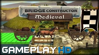 Bridge Constructor Medieval Gameplay (PC HD)