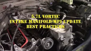 Chevy Vortec 5.7L Intake Manifold Gaskets MPI Fuel Injection Update Best Practices