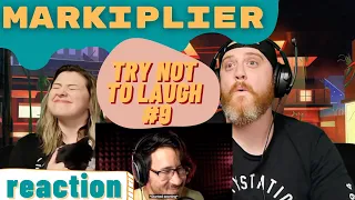 @markiplier "Try Not To Laugh Challenge #9" | HatGuy & Nikki react