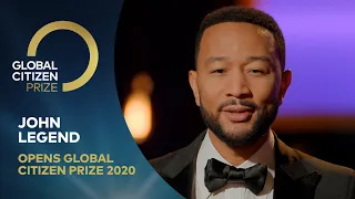 John Legend Opens Global Citizen Prize 2020, a Celebration of Activism and Leadership