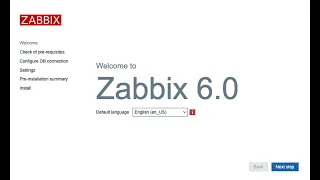 Установка Zabbix 6.0 на Ubuntu 20.04