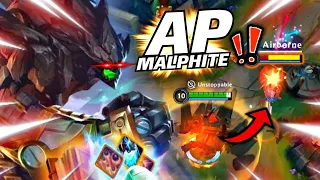 AP MALPHITE JUNGLE CAN ONE SHOT ANYONE!!! (MUST WATCH)