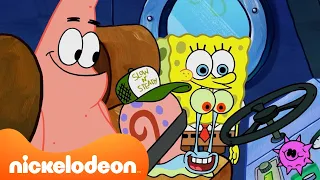 Spongebob | Squidward Dapat Pekerjaan Baru! 🚌  | Nickelodeon Bahasa