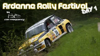 Ardenne Rally Festival 2024 | Day 1 - Pure Sound, Drifts & Mistakes