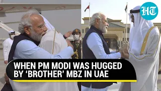 PM Modi hugs UAE President in Abu Dhabi; ‘Touched by special gesture’