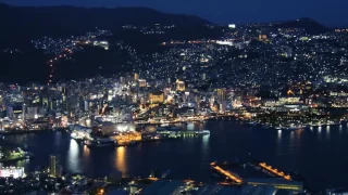 Japan - Nagasaki - View from Mount Inasa at night