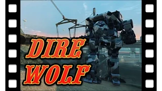 MechWarrior Online-DIREWOLF случайно упал