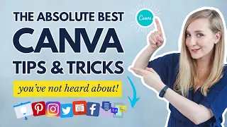 I BET you didn't know these 20 AWESOME Canva Tips AND Tricks | Canva Tutorial For Beginners