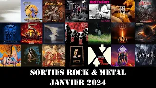 Sorties Albums Rock & Metal Janvier 2024