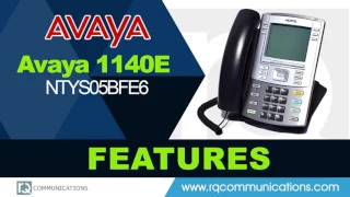 Avaya 1140e IP Phone Overview