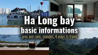 🇻🇳 6 Pros and Cons of Halong Bay, Catba island and 4 ways to travel here