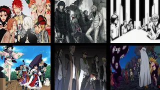 Top 20 Anime Villain Groups