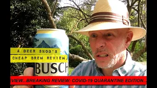 Busch Beer Review by A Beer Snob's Cheap Brew Review