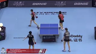 HASHIMOTO Honoka /SATO Hitomi vs POLCANOVA Sofia /WANG Yidig - Highlights - Austrian Open 2017