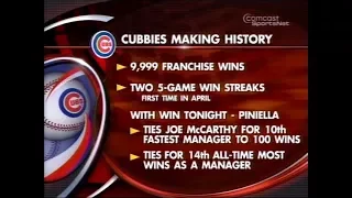 21 - Cubs at Rockies - Wednesday, April 23, 2008 - 7:35pm CDT - CSN Chicago Plus