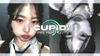 “CUPID" haewon edit, free preset + coloring || alightmotion.