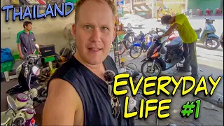 Everyday life in Thailand: Uncut Vlog Day #1