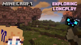 Minecraft longplay - Exploring Cherry Grove | Relaxing no commentary | 1.20 Peaceful