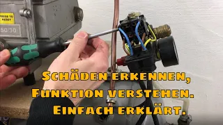 Kompressor Druckschalter Rückschlagventil tauschen /Schäden erkennen Erklärung Funktion / Einfach