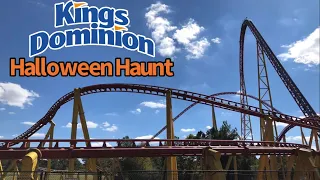 Kings Dominion Halloween Haunt Vlog | Oct 2022