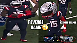 Ezekiel Elliott REVENGE GAME vs Cowboys DEBUT! Didn’t go as Planned 😳 | Cowboys vs Patriots 2023