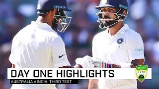 Advantage India after tough opening day | Third Domain Test