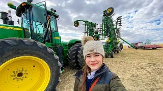 First Day of Seeding 2021!  Montana.