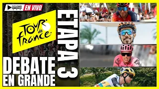 MUY BIEN EGAN 🟨 CERRARON A VAN AERT AL FINAL ? ETAPA 3 TOUR DE FRANCIA  🚨DEBATE DEL TOUR  🚵