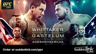 UFC 234: Whittaker vs Gastelum