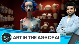 Artistic side of Artificial Intelligence | WION Tech It Out