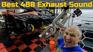 EPIC Ferrari 488 Kline Inconel Exhaust Installation and Sound