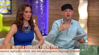 Te hátba veregetnéd a pápát?- 2016.02.19. - tv2.hu/mokka