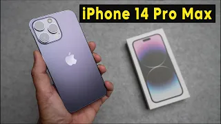 iPhone 14 Pro Max Unboxing and First Impressions - Deep Purple