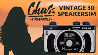 Гитарный спикерсимулятор (Chas Vintage 30 Speakersim)