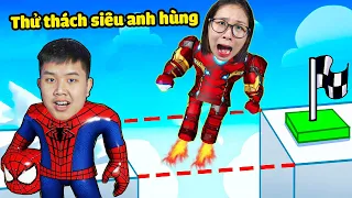 Trở thành siêu anh hùng vượt 1000 thử thách siêu khó cùng bqThanh và Ốc Trong Roblox